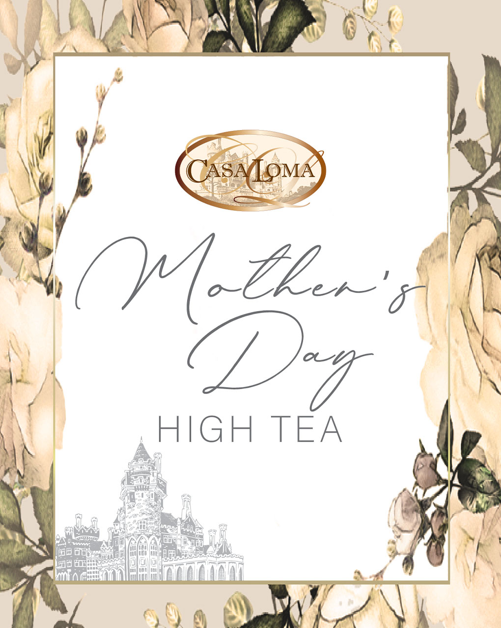 Mothers' Day High Tea at the Castle