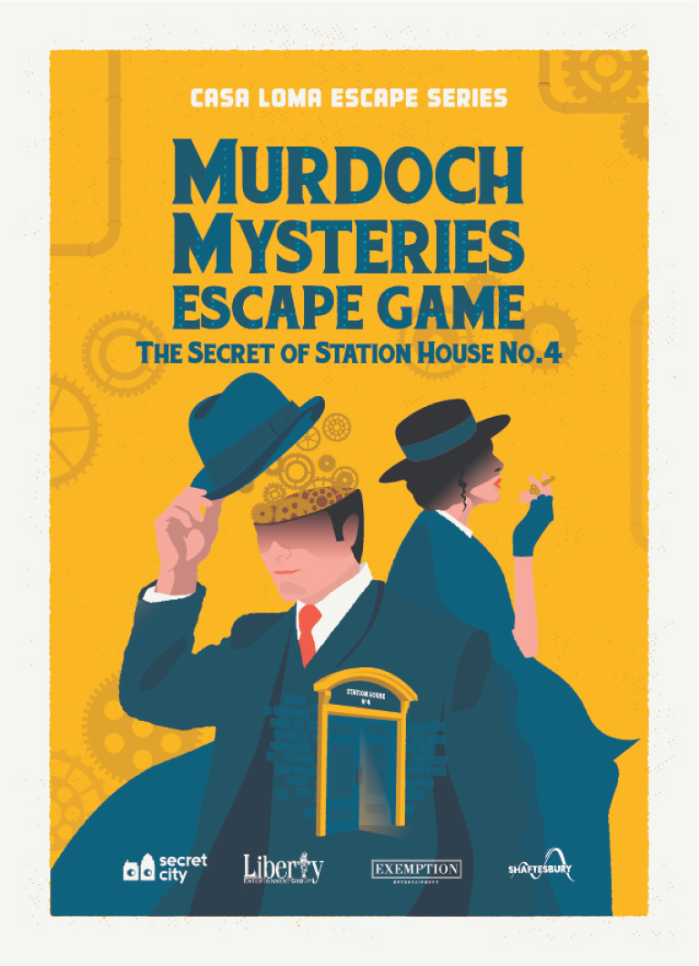 Murdoch Mysteries Escape Game: Secret Of Station House No. 4